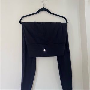 Lulu lemon black high rise leggings size 6